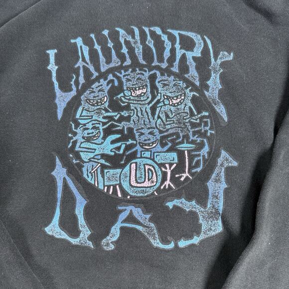 Black Laundry Day Concert Sweatshirt Size L Excellent Condition - Picture 6 of 8